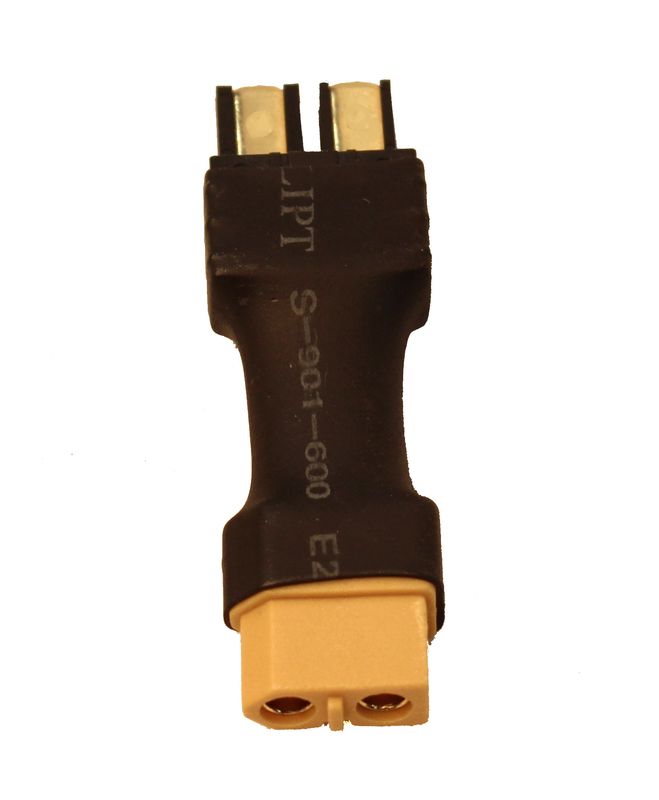 RCE1603 Battery/ESC Adapter: Female XT60 to Male TRX HC