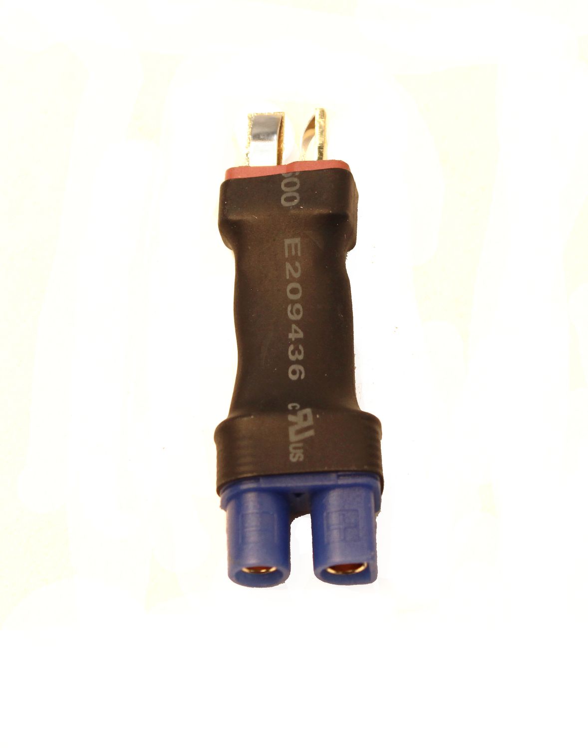 RCE1607 Battery/ESC Adapter: EC3 Battery to Male T-Plug