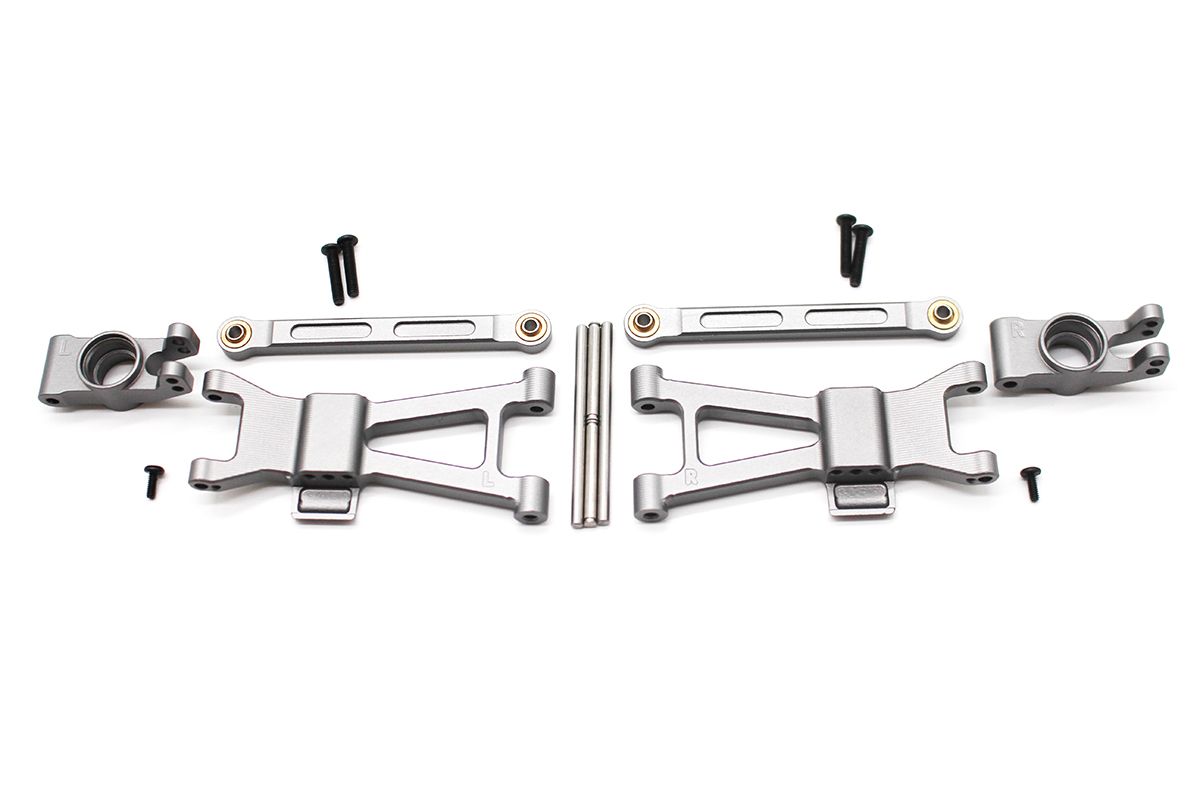 RCE6421 Aluminum Rear Arm &amp; Hub Set for BlackZon Slyder
