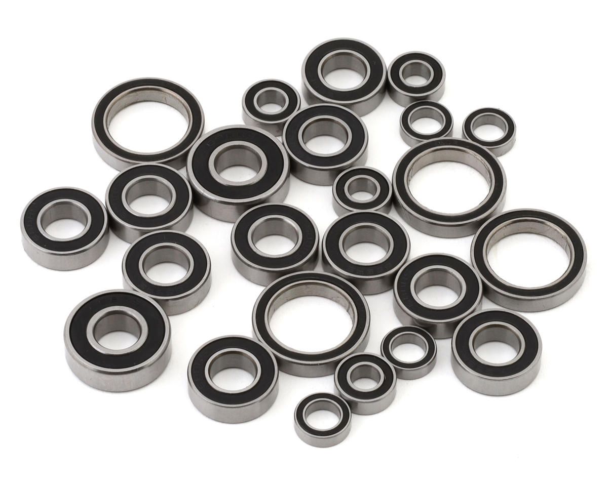 UPG-17015 UpGrade RC &quot;Black Lightning&quot; Rubber Sealed Bearing Kit for Traxxas 4x4 VXL Rustler/Stampede/Slash