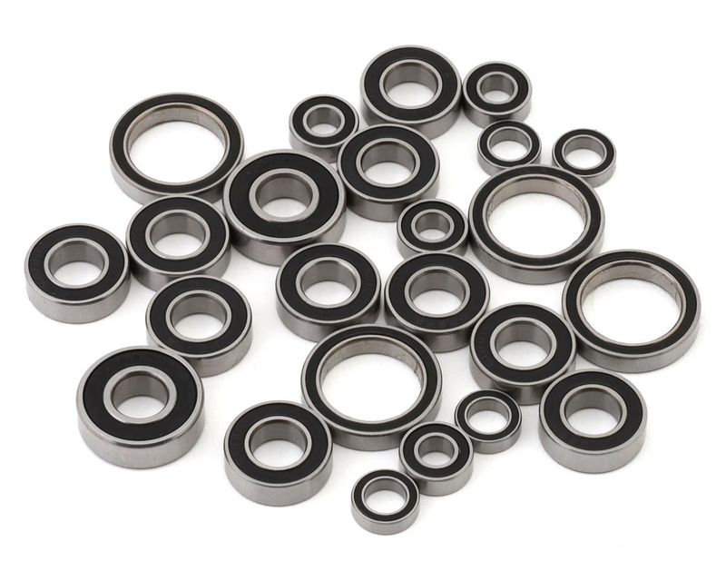 UPG-17015 UpGrade RC &quot;Black Lightning&quot; Rubber Sealed Bearing Kit for Traxxas 4x4 VXL Rustler/Stampede/Slash