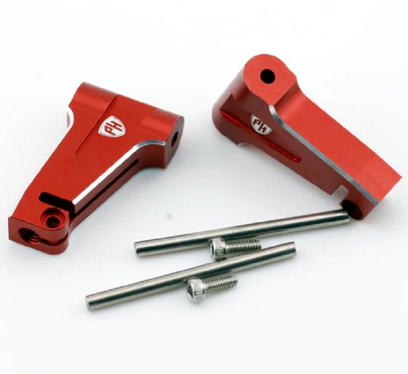 PHB7029RED Aluminum Front Upper Arms, Red, for MST RMX 2.5 / 2.0