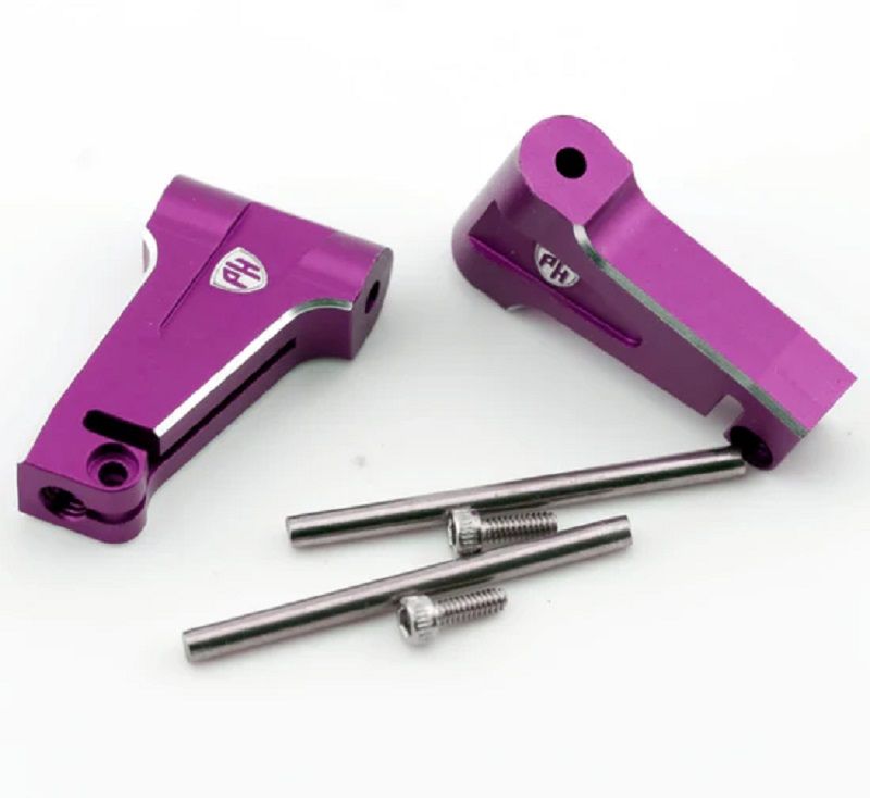 PHB7029PURPLE Aluminum Front Upper Arms, Purple, for MST RMX 2.5 / 2.0