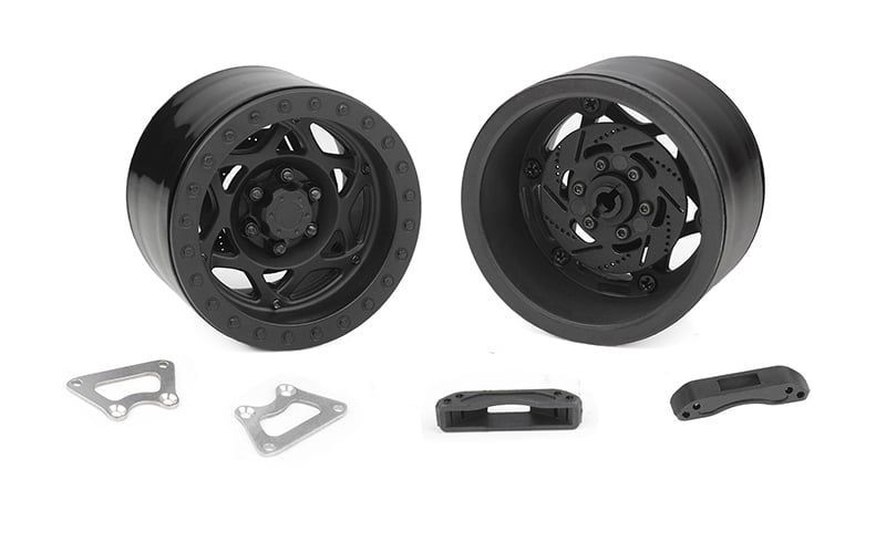 RC4ZW0351 Rock Crawler 2.2&quot; Plastic Beadlock Wheels