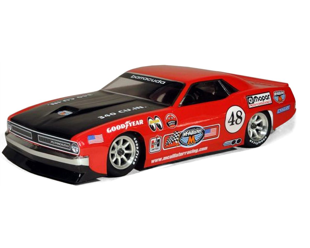 MCA315-30 McAllister Racing AAR Cuda 1/10 On-Road VTA Body (Clear) (.030)