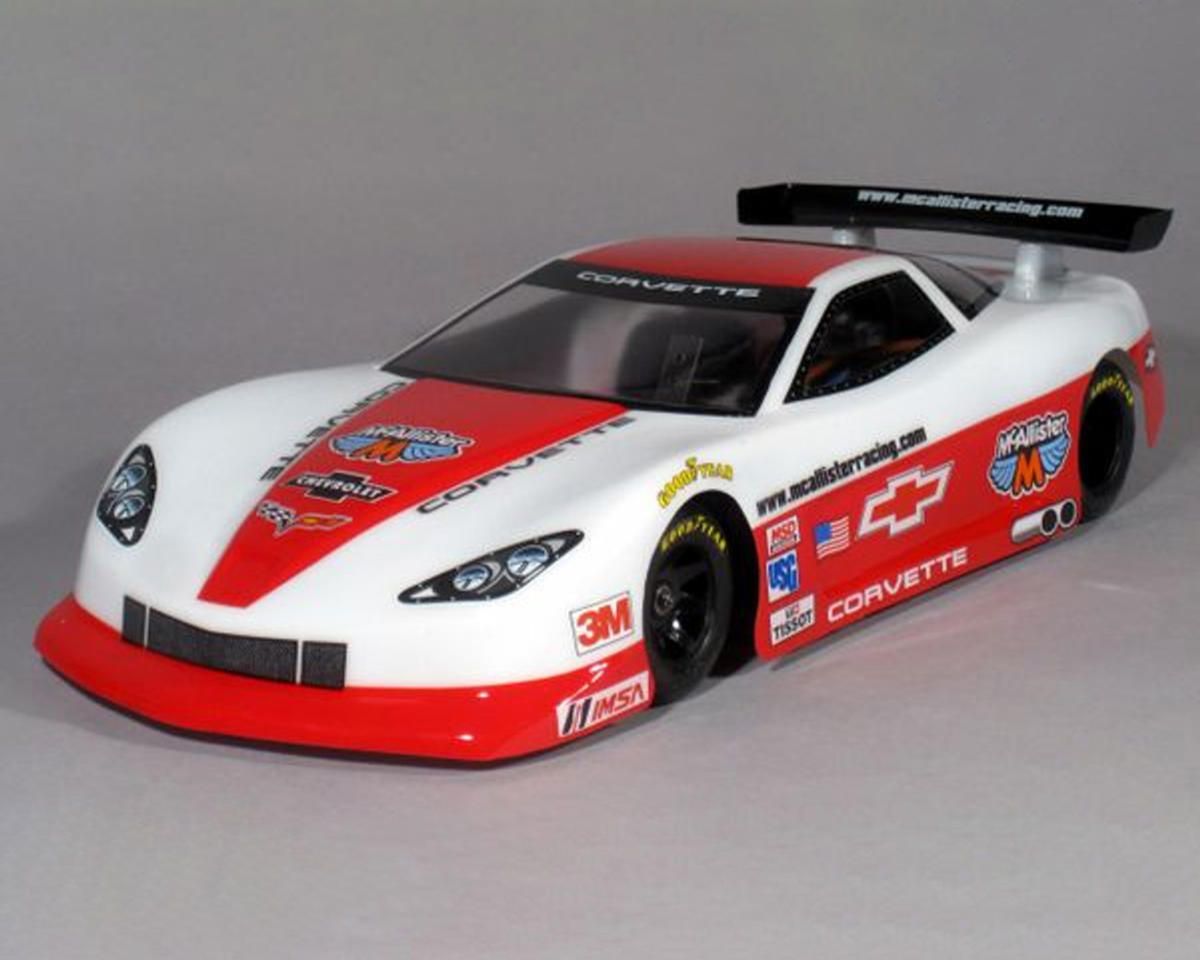 MCA311-30 McAllister Racing WGT-R LeMans C6 1/10 On-Road Touring Car Body (Clear) (.030)