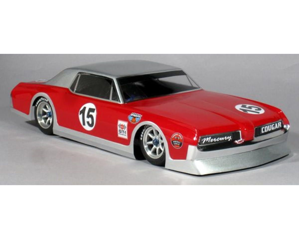 MCA305-30 McAllister Racing 1968 Cougar 1/10 On-Road VTA Body (Clear) (.030)