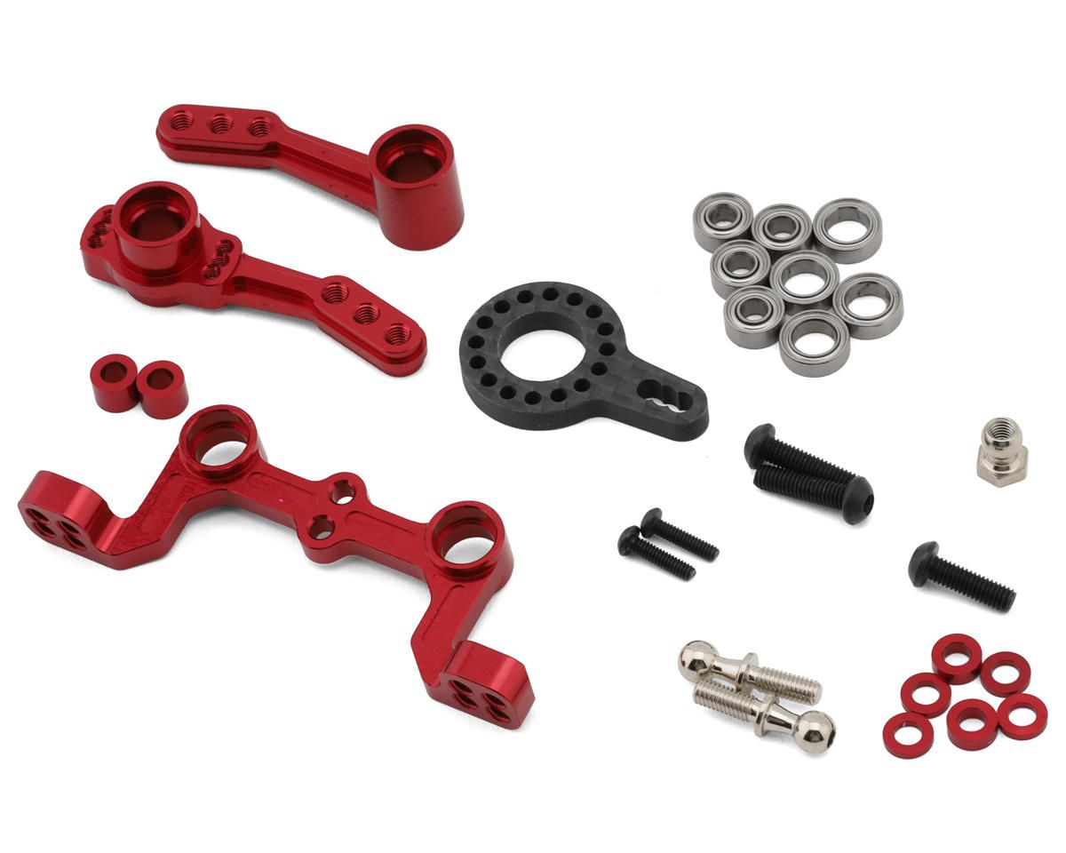 MXS-210700R MST Aluminum Steering Rack Assembly (Red)