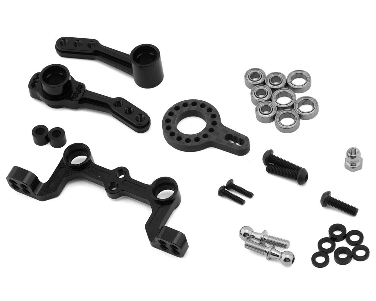 MXS-210700B MST Aluminum Steering Rack Assembly (Black)
