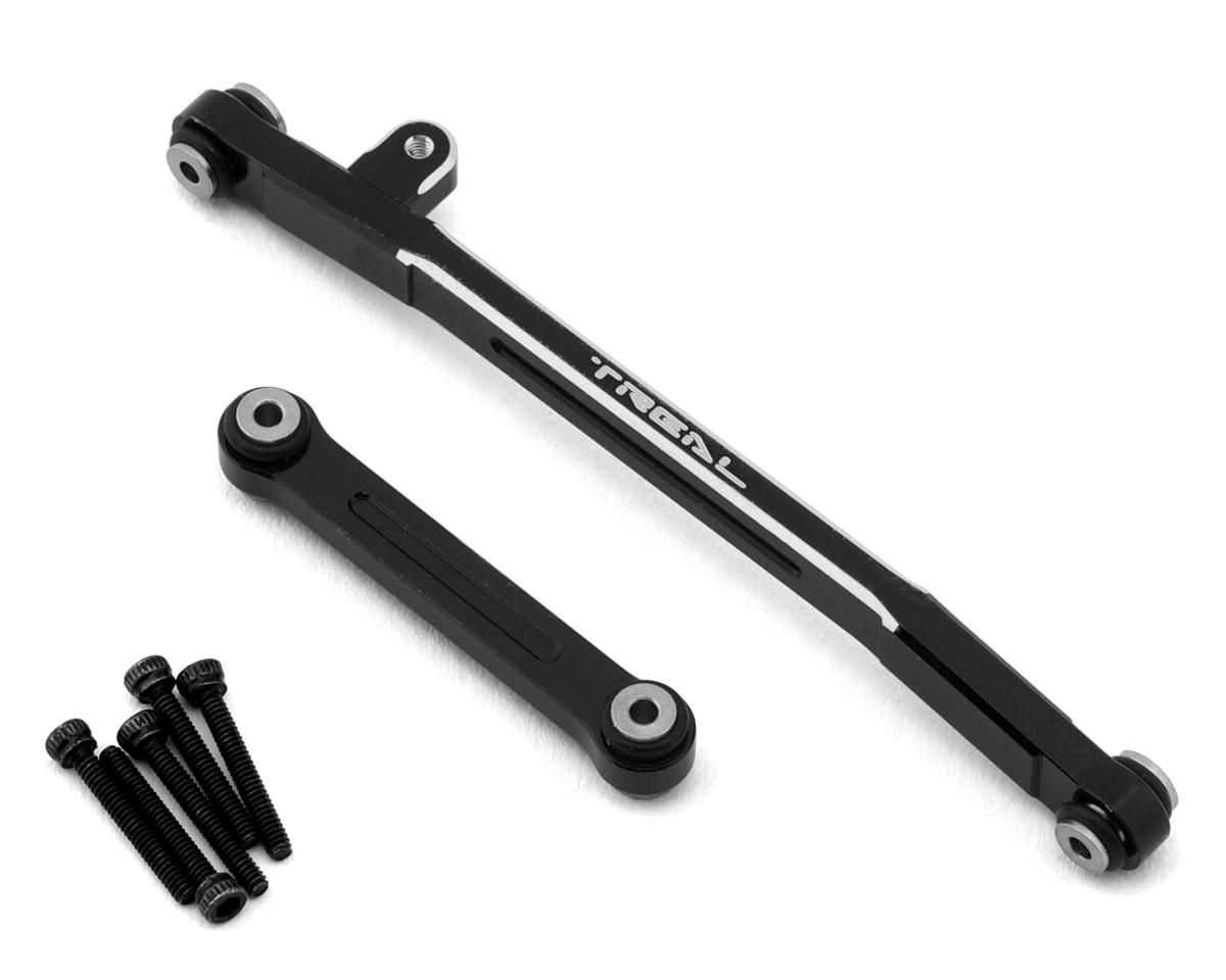 TLHTSCX24-50 Treal Hobby Axial SCX24 V2 Aluminum Steering Links Set (Black)