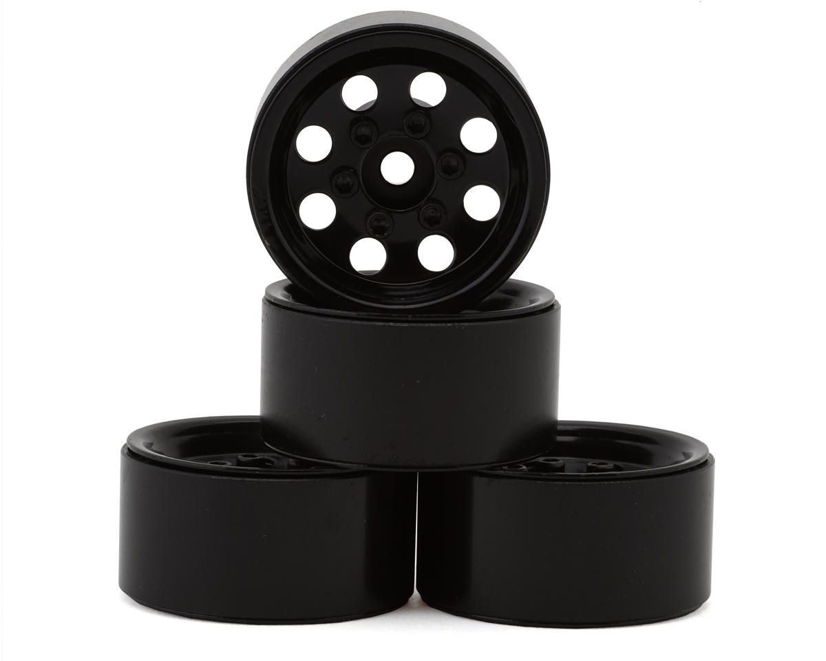 RC4ZW0358 RC4WD Stamped Steel 1.0&quot; Pro8 Beadlock Wheels (Black) (4)