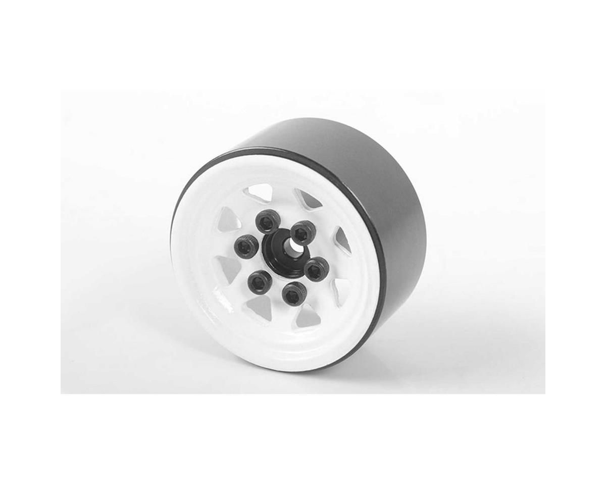RC4ZW0111 RC4WD 1/18 Gelande II Stamped Steel 1.0&#39;&#39; Stock Beadlock Wheels (White) (4)