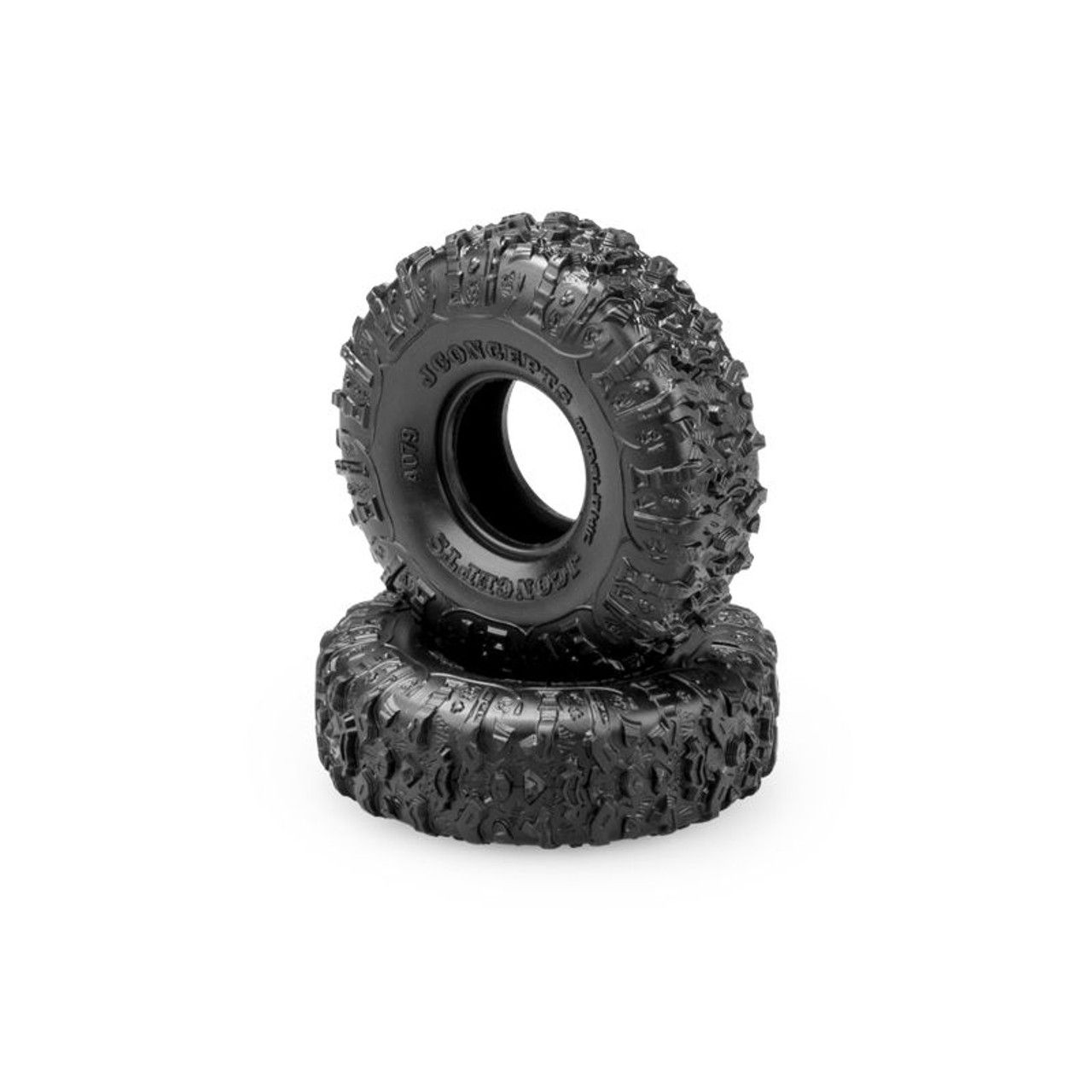 JCO4079-02 JConcepts Megalithic 1.0&quot; Micro Crawler Tires (2) (63mm OD) (Green)