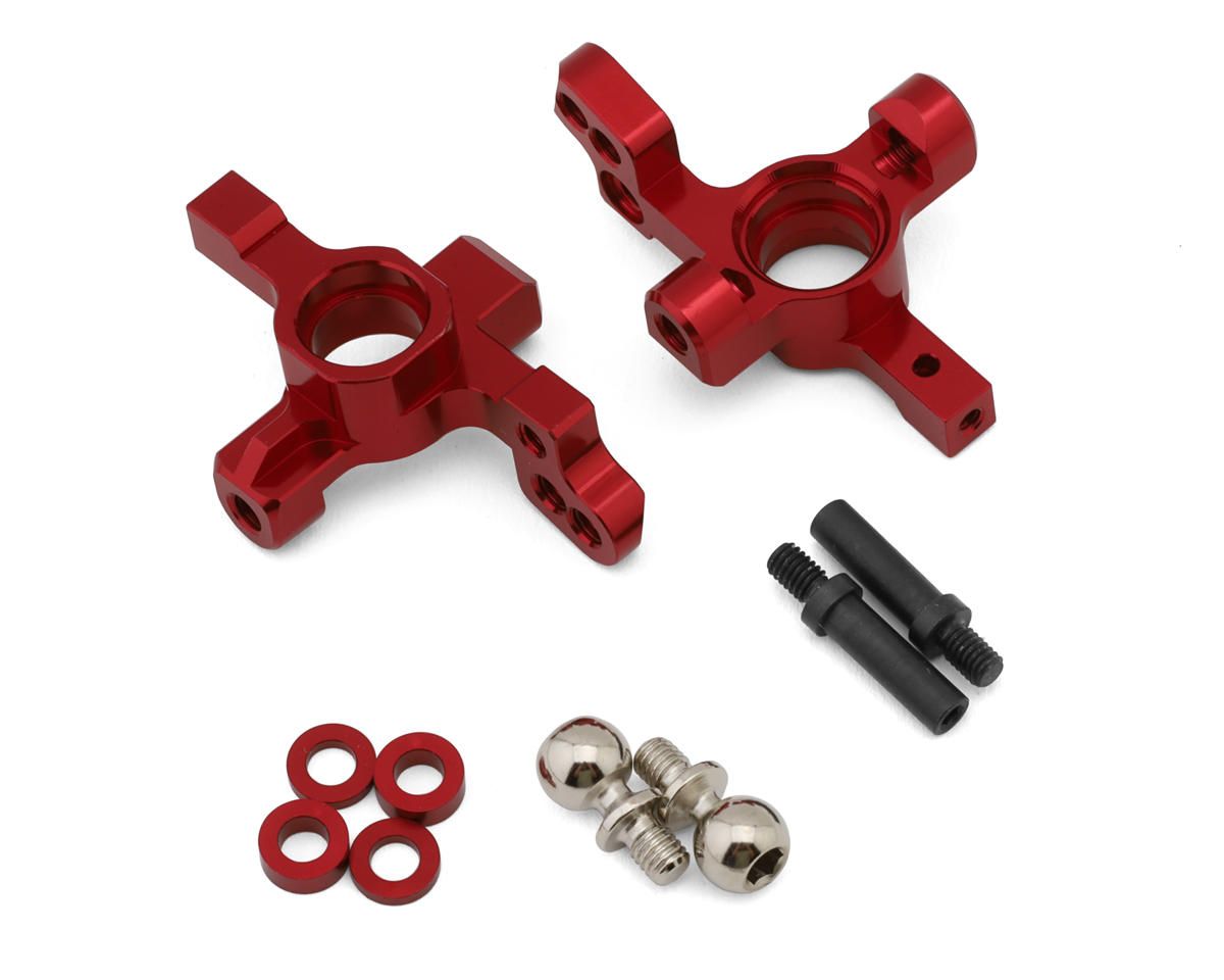 MXS-820162R MST Aluminum ATK V3 Front Wheel Hub Uprights (Red) (2)