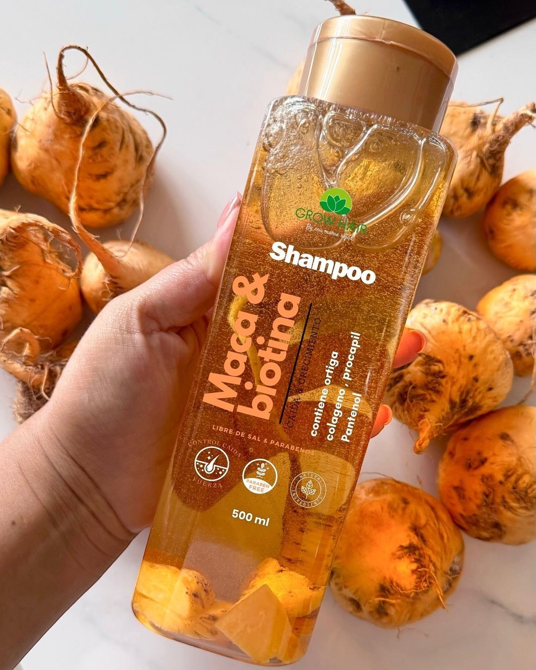 SHAMPOO MACA &amp; BIOTINA