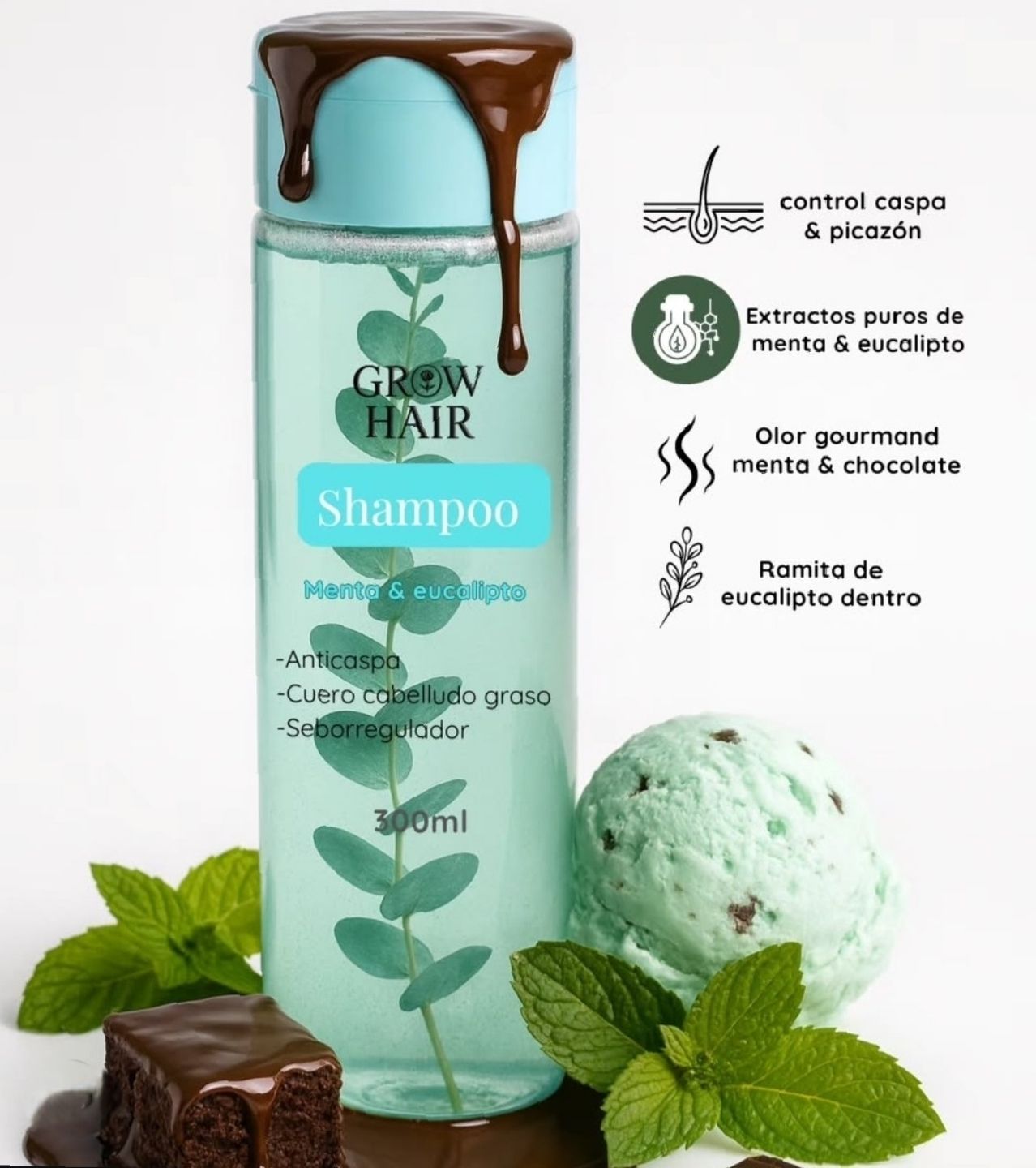 SHAMPOO  MENTA &amp; EUCALIPTO 