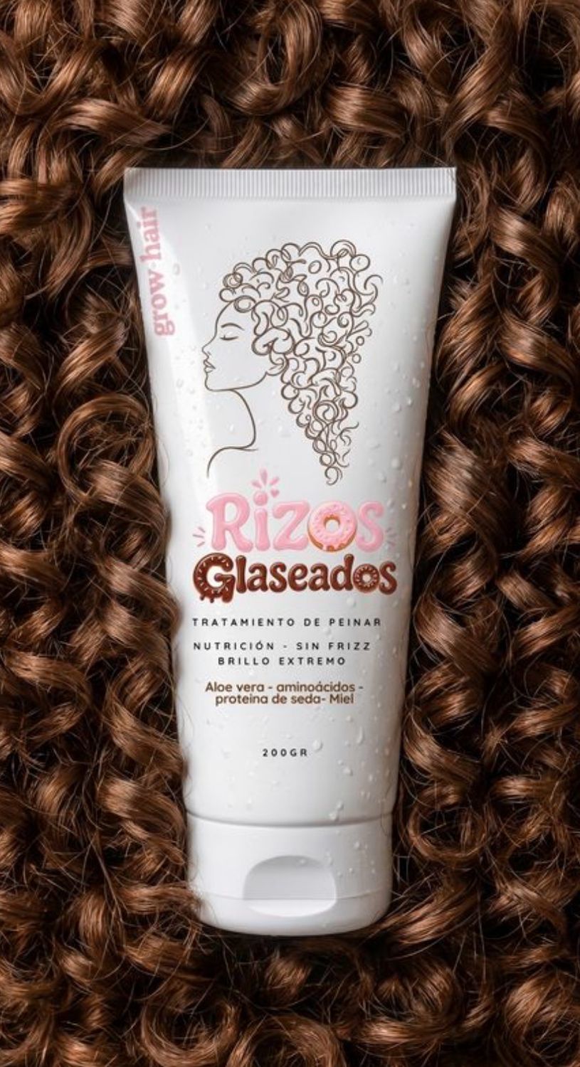 RIZOS GLASEADOS CREMA DE PEINAR 200GR