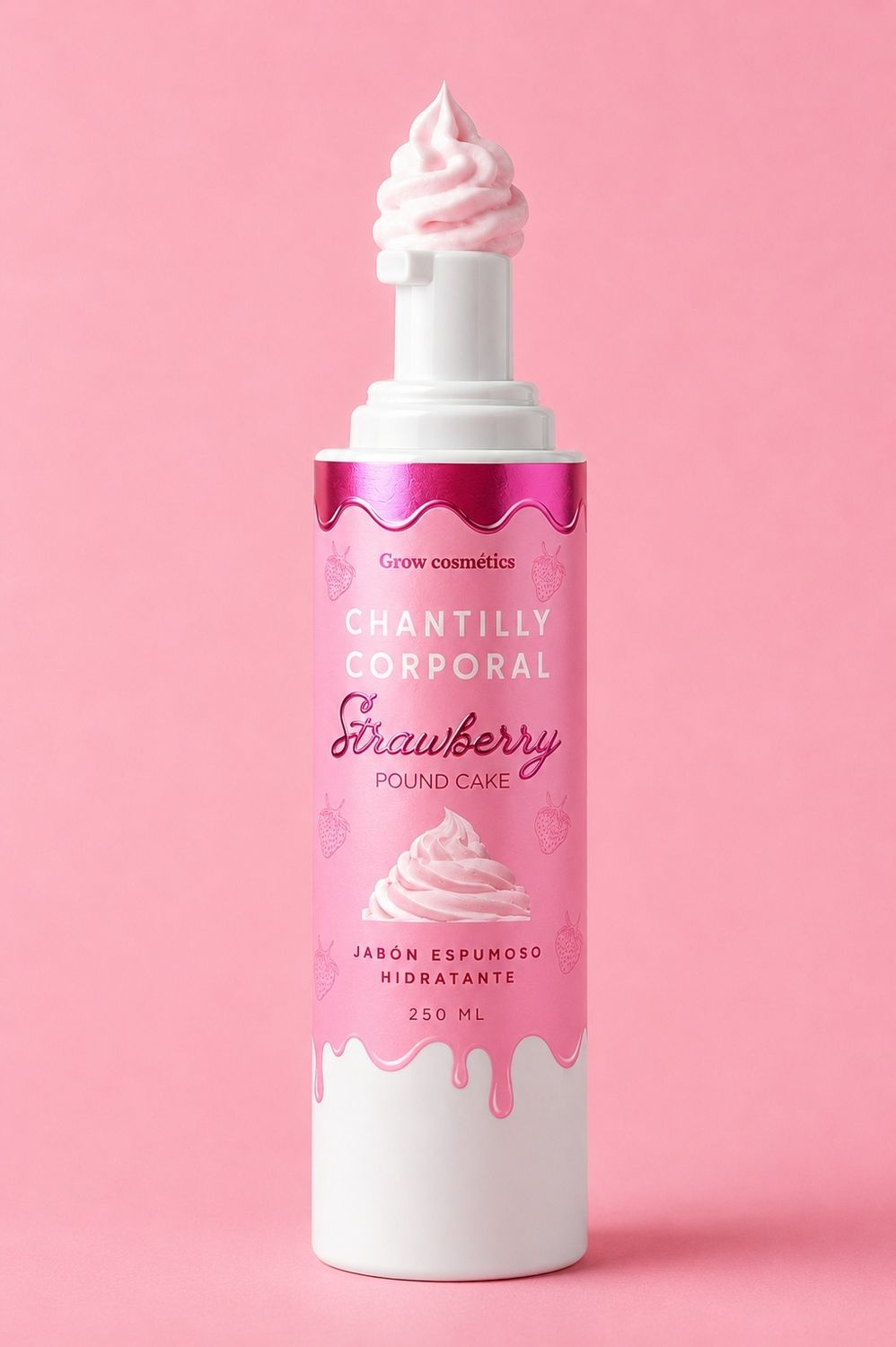 CHANTILLY CORPORAL 250GR JABON EXTRA HIDRATANTE STRAWBERRY POUND CAKE