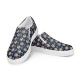 Deep Blue Splash: Trendy Men&#39;s Duck Diabetes Slip-On Kicks