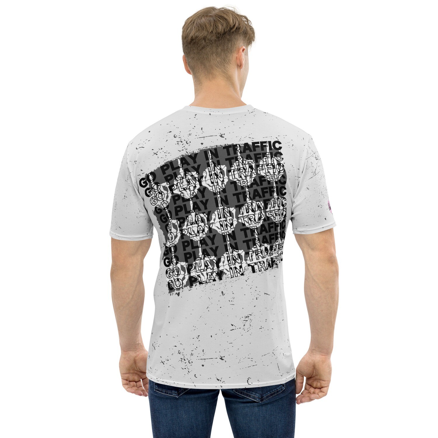 Savage Vibes: Go Play in Traffic Men&#39;s Crewneck T-Shirt