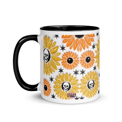 Savage Sunflower 11oz Ceramic Color Inside Mug