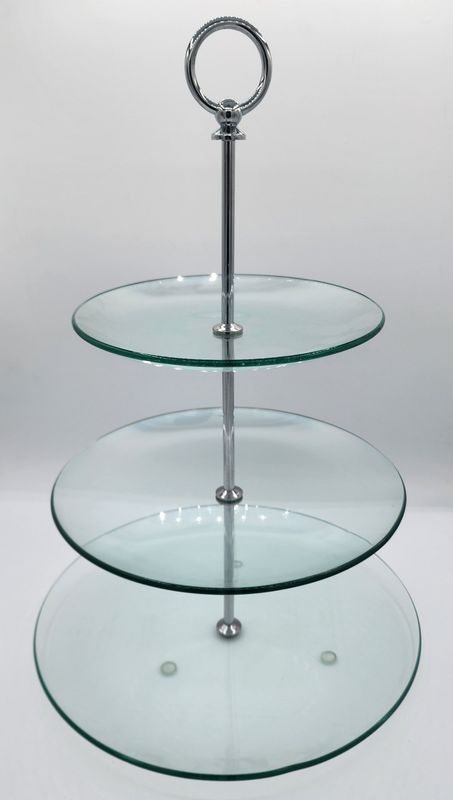 Présentoir à Gateaux- Verre