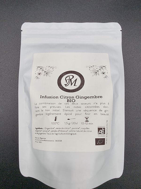 Infusion Citron Gingembre