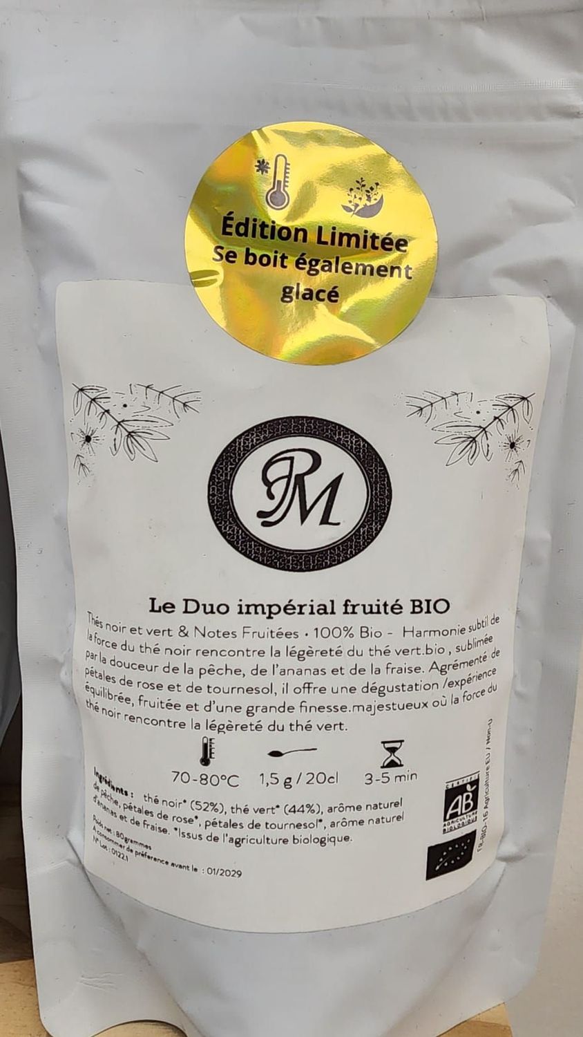 Le Duo impérial fruité BIO