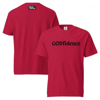 T.E. Unisex garment-dyed heavyweight t-shirt