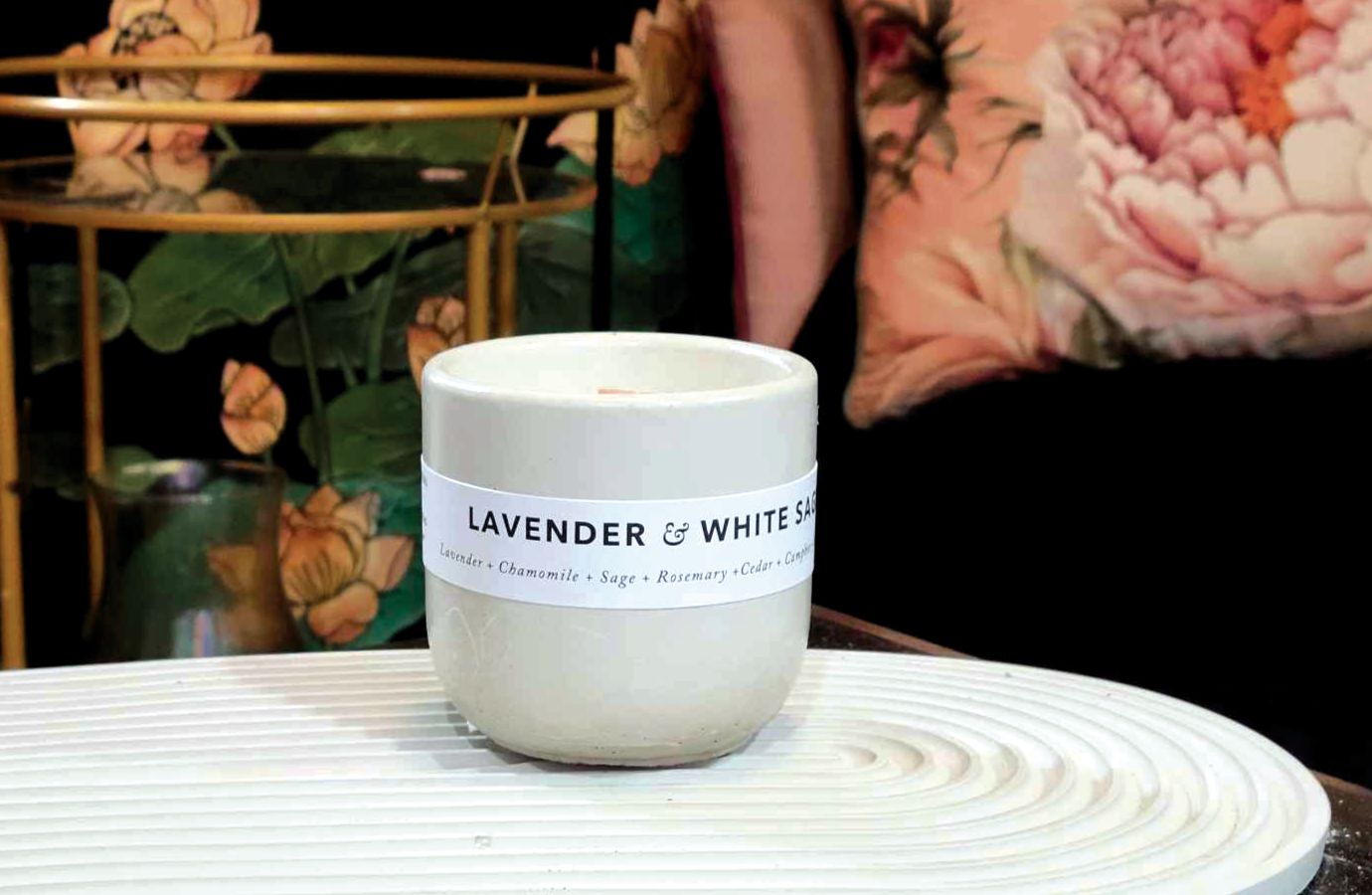 Lavender &amp; White Sage