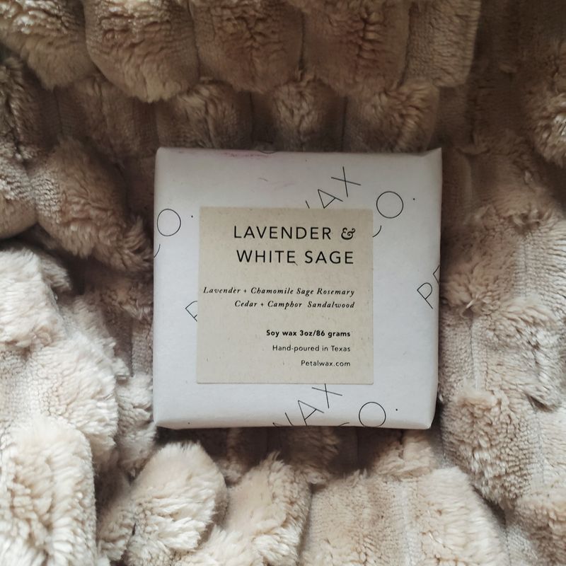 Lavender &amp; White Sage (wax melt)