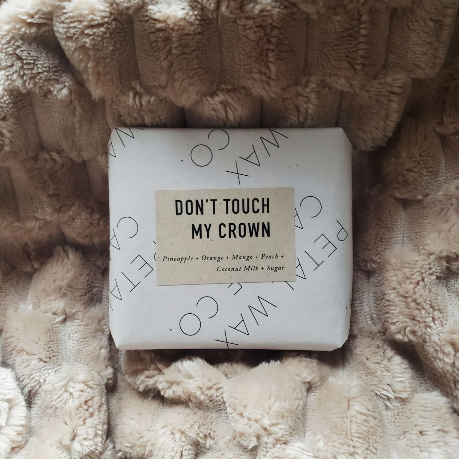 Don&#39;t touch my crown (wax melt)