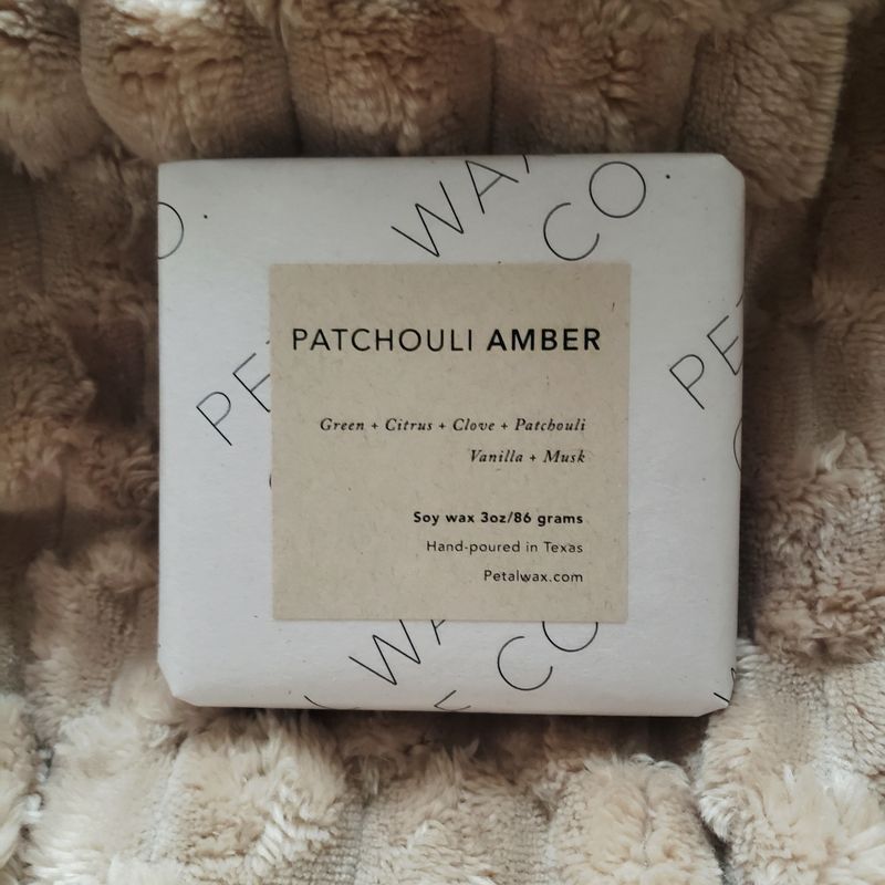 Patchouli Amber (wax melt)
