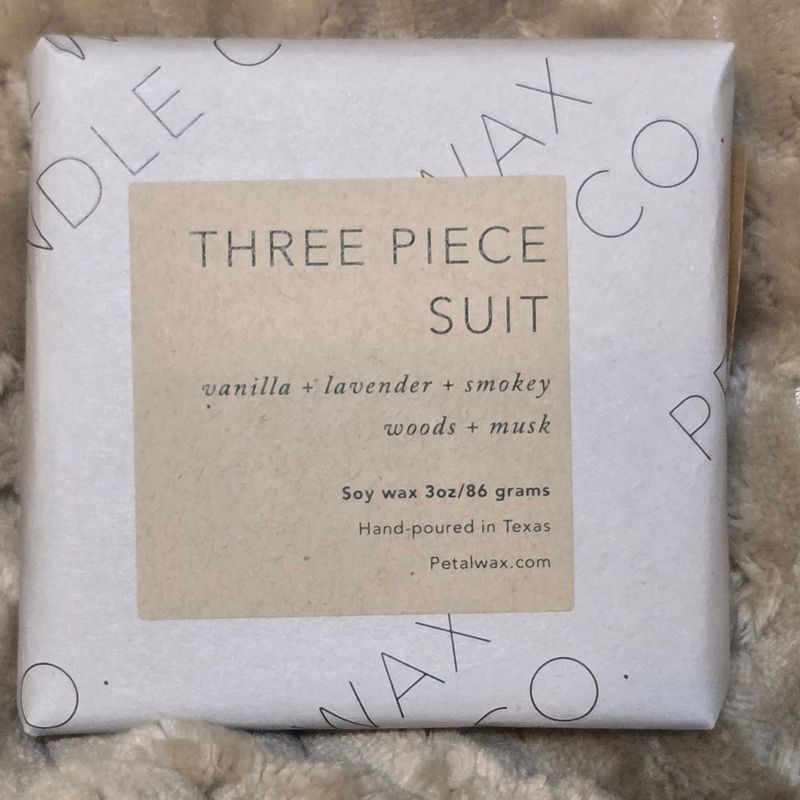 Three Piece Suit (Chilled vanilla) (wax melt)