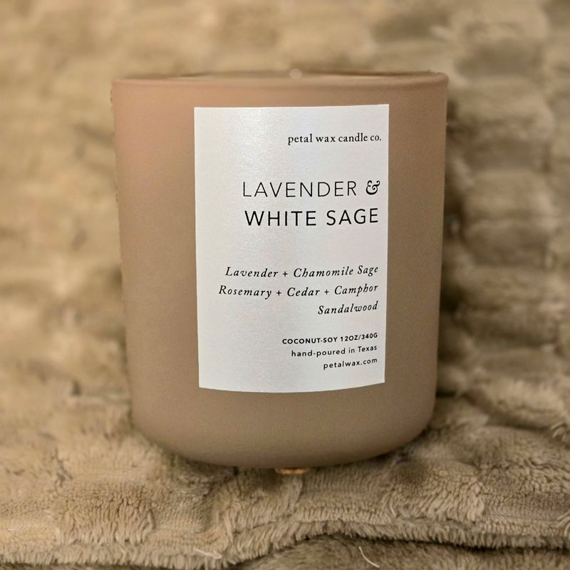 Lavender &amp; White Sage