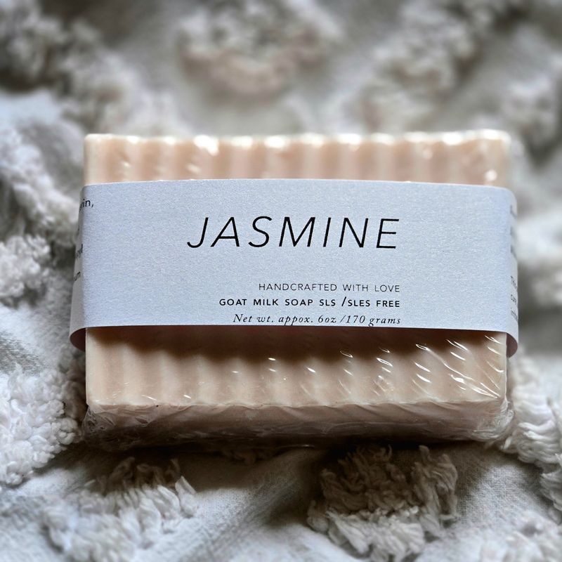 Jasmine / Goat Milk Soap | No SLES &amp; SLS| no fragrance