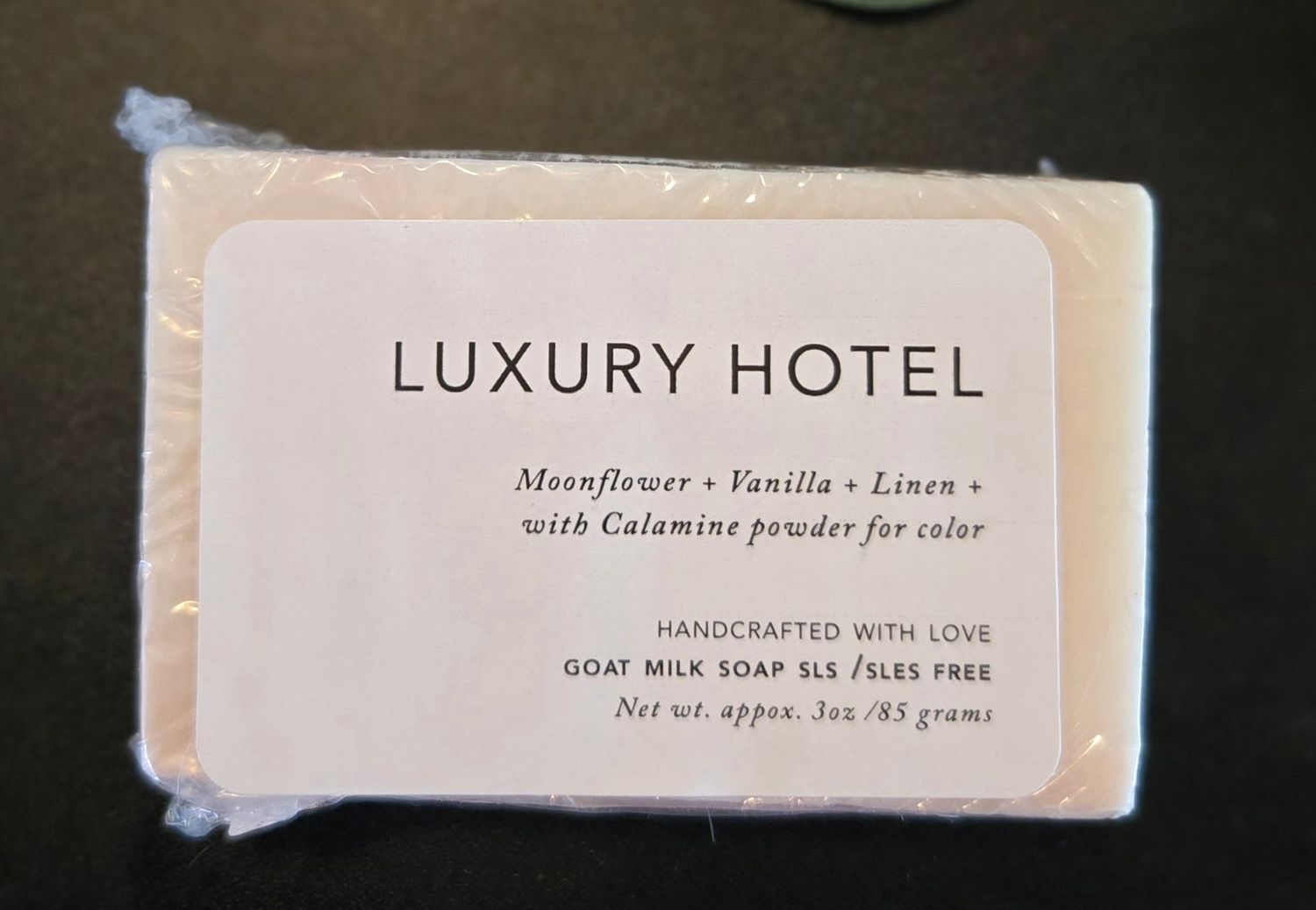 Luxury Hotel | Goat Milk Soap |No SLES &amp; SLS| scented