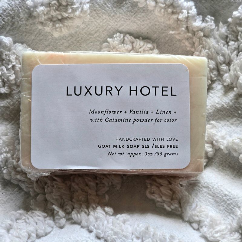 Luxury Hotel | Goat Milk Soap |No SLES &amp; SLS| scented