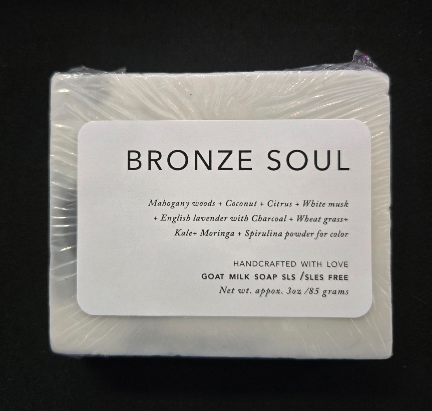 Bronze Soul Goat Milk Soap | scented 