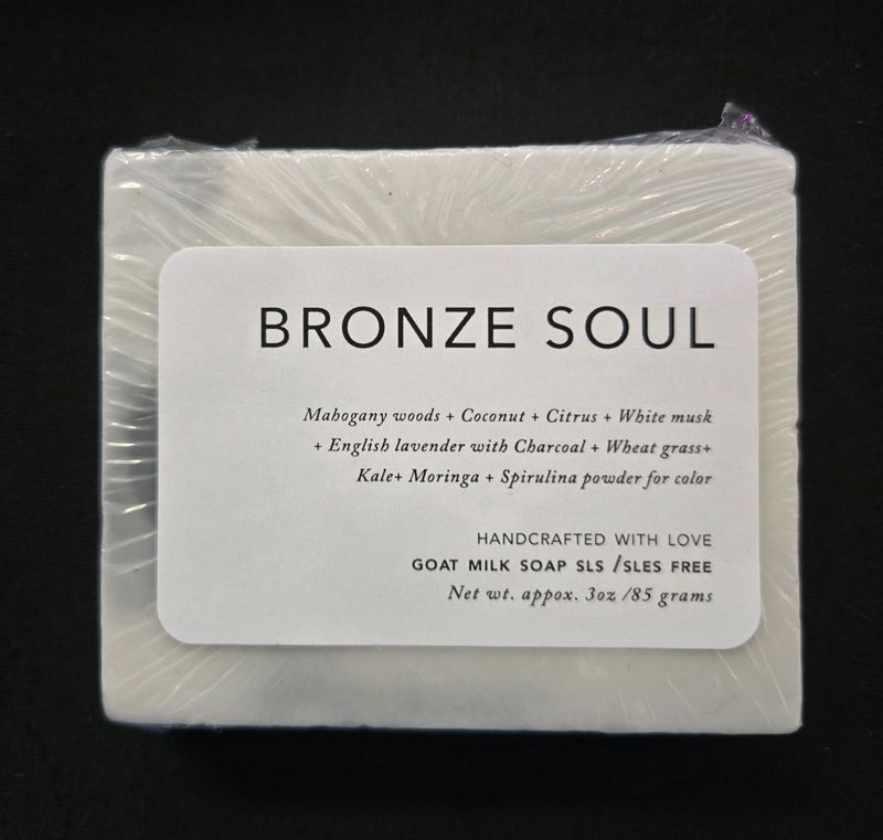 Bronze Soul | Goat Milk Soap |No SLES &amp; SLS| scented