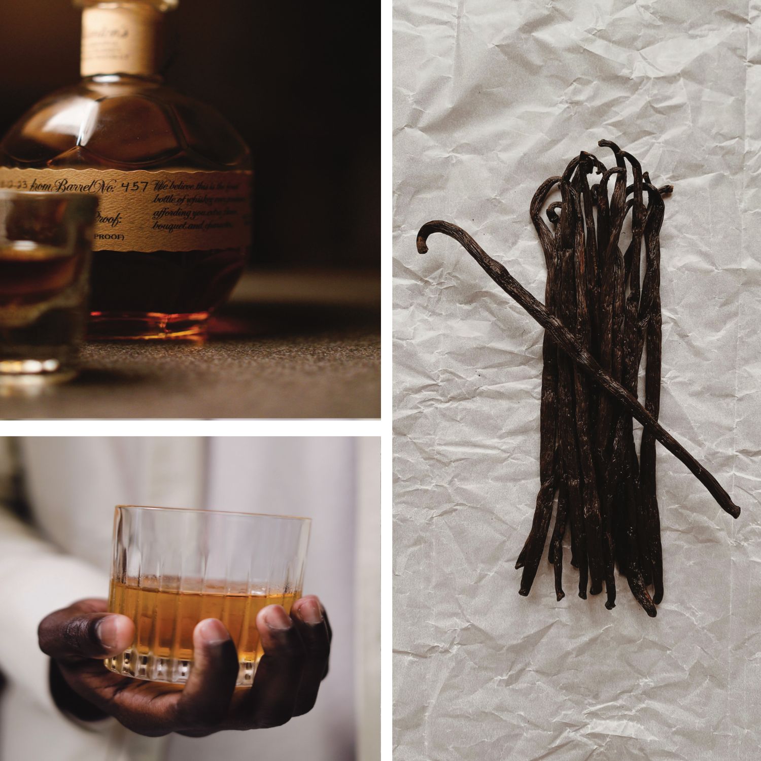 Bourbon &amp; Vanilla (now in black transparent vessel)