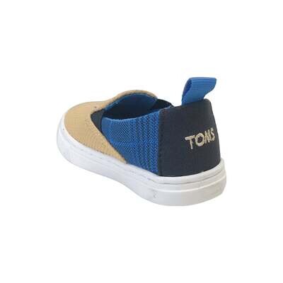 T Kids Luca Butternut Sport Knit/Plaid Shoes