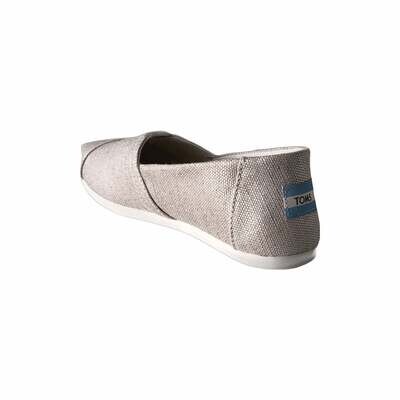 T Women’s Natural Metallic Woven Shoes