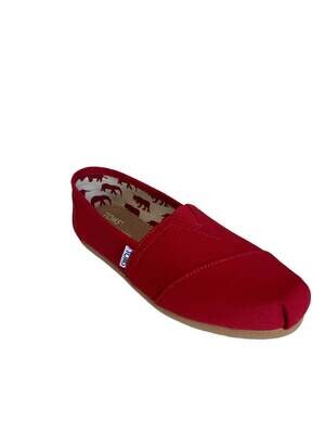T Women&#39;s Classic Red Canvas Shoes