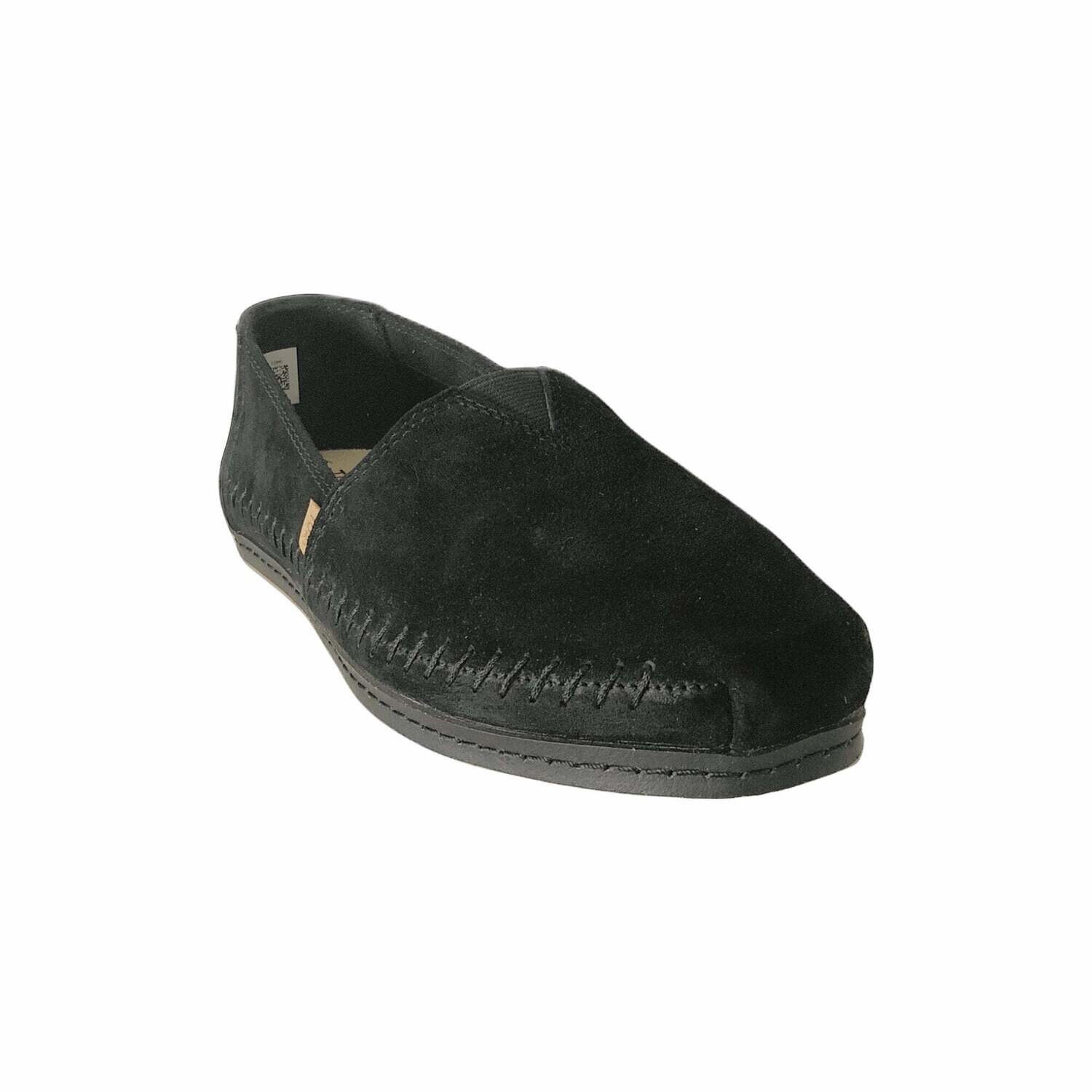 T Women&#39;s Black Nubuck Suede Leather Wrap Shoes