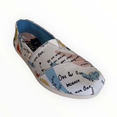 T Women&#39;s Classic Blake Doodles Print Shoes