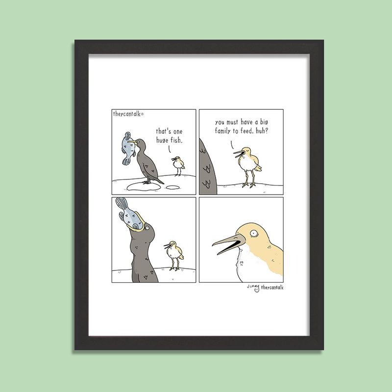 Bird Feed Signed Print