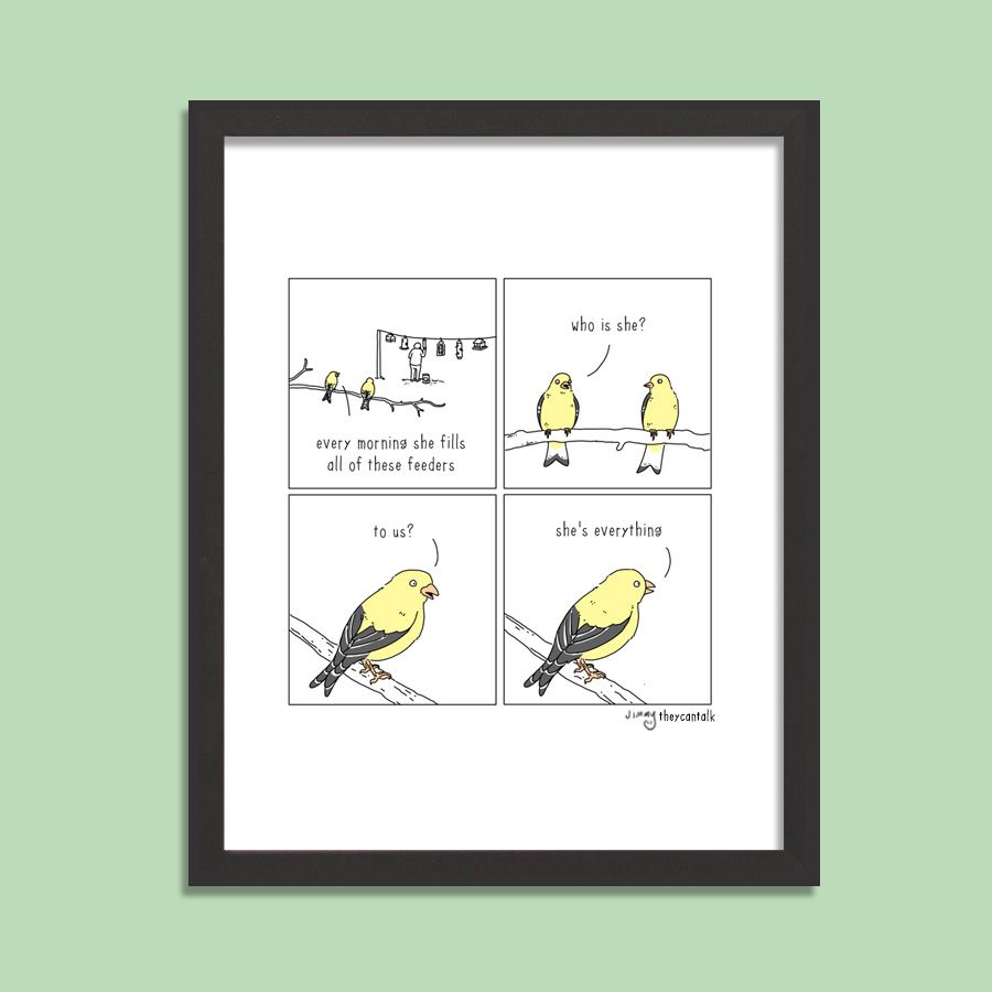 Bird Everything Signed Print
