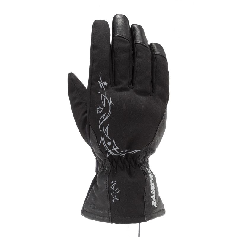 GUANTES INVIERNO MUJER POLAR NEGRO IMPERMEABLE