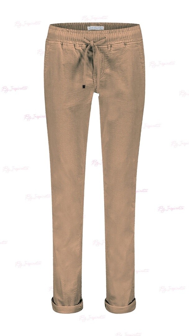 Red button Tessy Corduroy Taupe